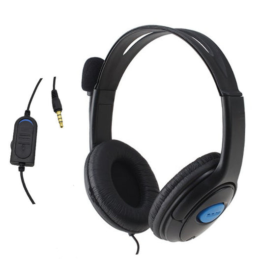 Headphones PS4 Gaming Headset Head-mounted Computer Headphones PS4 Bilateral Headphones