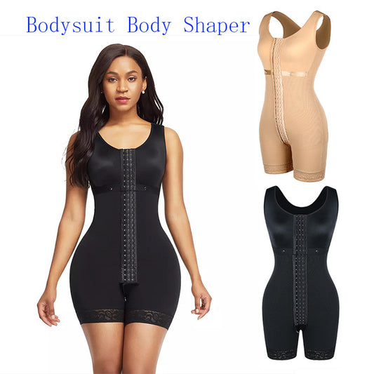 Cross-border Belly-lifting Butt-lifting Body-shaping Bodysuit Ladies Thin Waist Corset Bodysuit Body Shaper