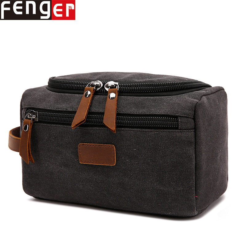 New European And American Functional Travel Wash Bag Handbag Men And Women Travel Travel Storage Bag Cosmetic Bag Hand Collar Bag