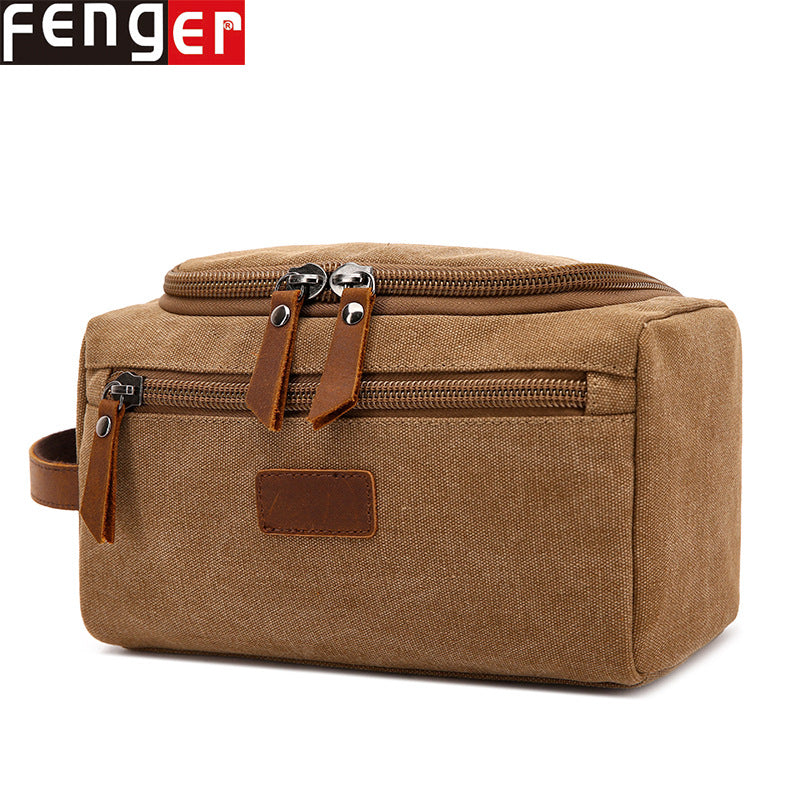 New European And American Functional Travel Wash Bag Handbag Men And Women Travel Travel Storage Bag Cosmetic Bag Hand Collar Bag