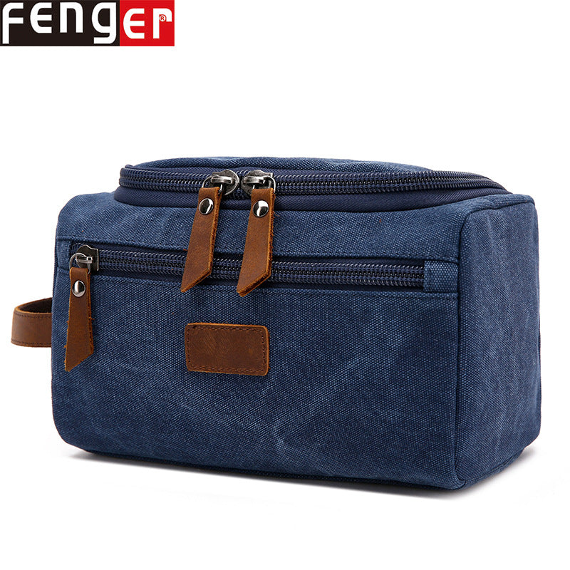 New European And American Functional Travel Wash Bag Handbag Men And Women Travel Travel Storage Bag Cosmetic Bag Hand Collar Bag