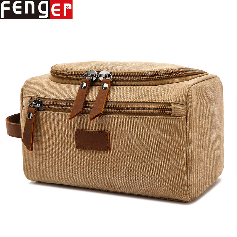 New European And American Functional Travel Wash Bag Handbag Men And Women Travel Travel Storage Bag Cosmetic Bag Hand Collar Bag