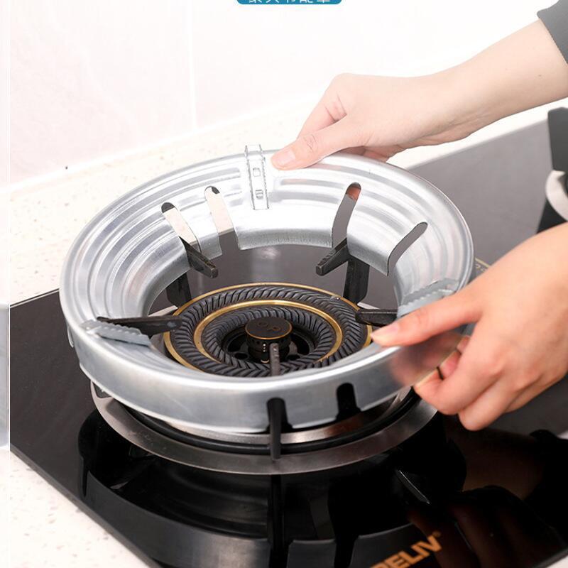 Gas Stove Fire-gathering Energy-saving Cover Windproof Cover Natural Gas Household New Universal Gas Stove Accessories Windproof Fire-gathering Ring