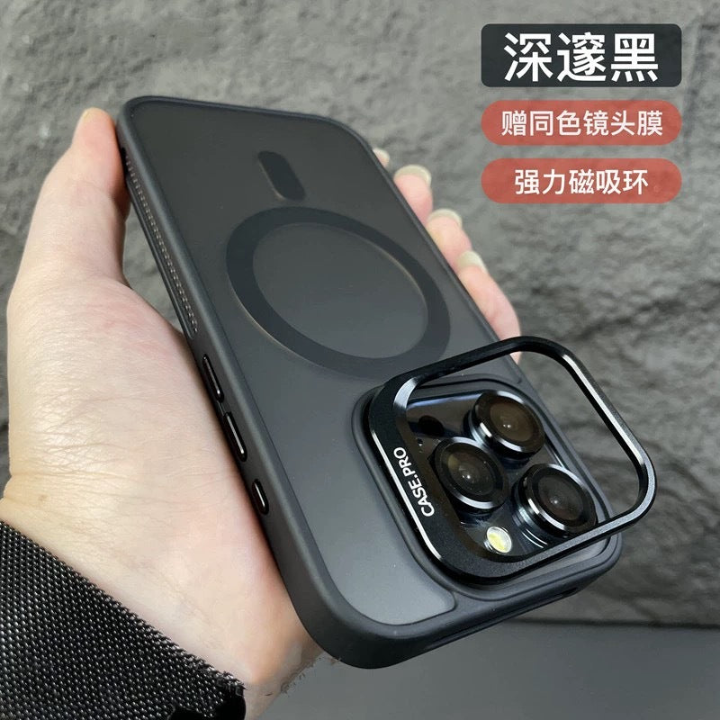 New Lens Cover Bracket For Apple 15promax Magnetic Phone Case IPhone14 With Lens Film Heat Dissipation