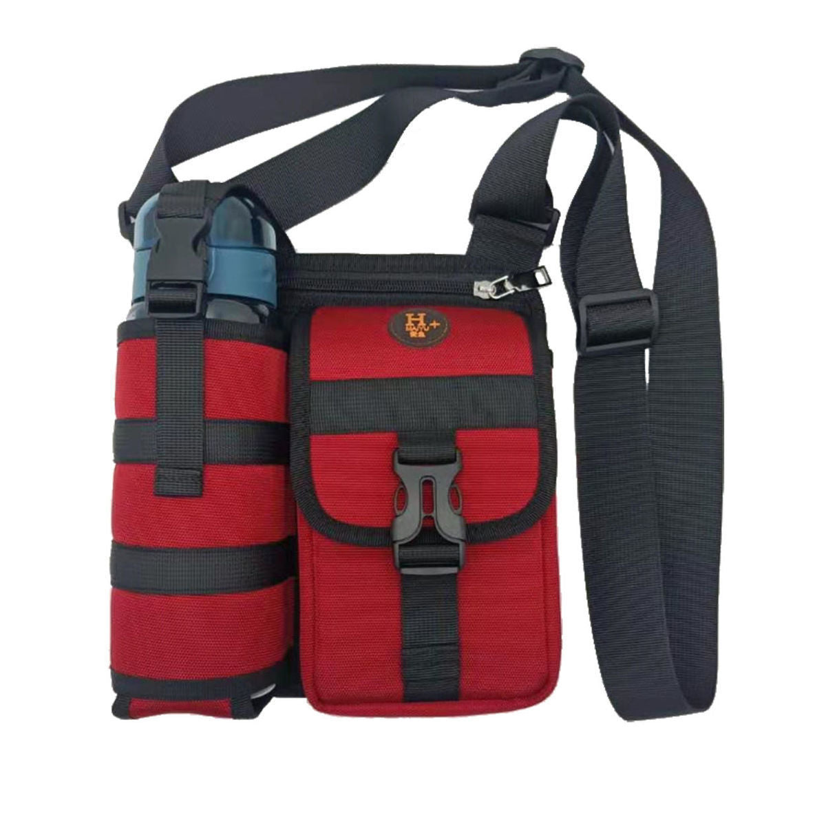 New Shoulder Men&#039;s Bag Casual Walking Cup Bag Outdoor Travel Small Backpack Wear-resistant Waterproof Practical Satchel