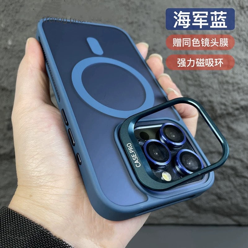 New Lens Cover Bracket For Apple 15promax Magnetic Phone Case IPhone14 With Lens Film Heat Dissipation