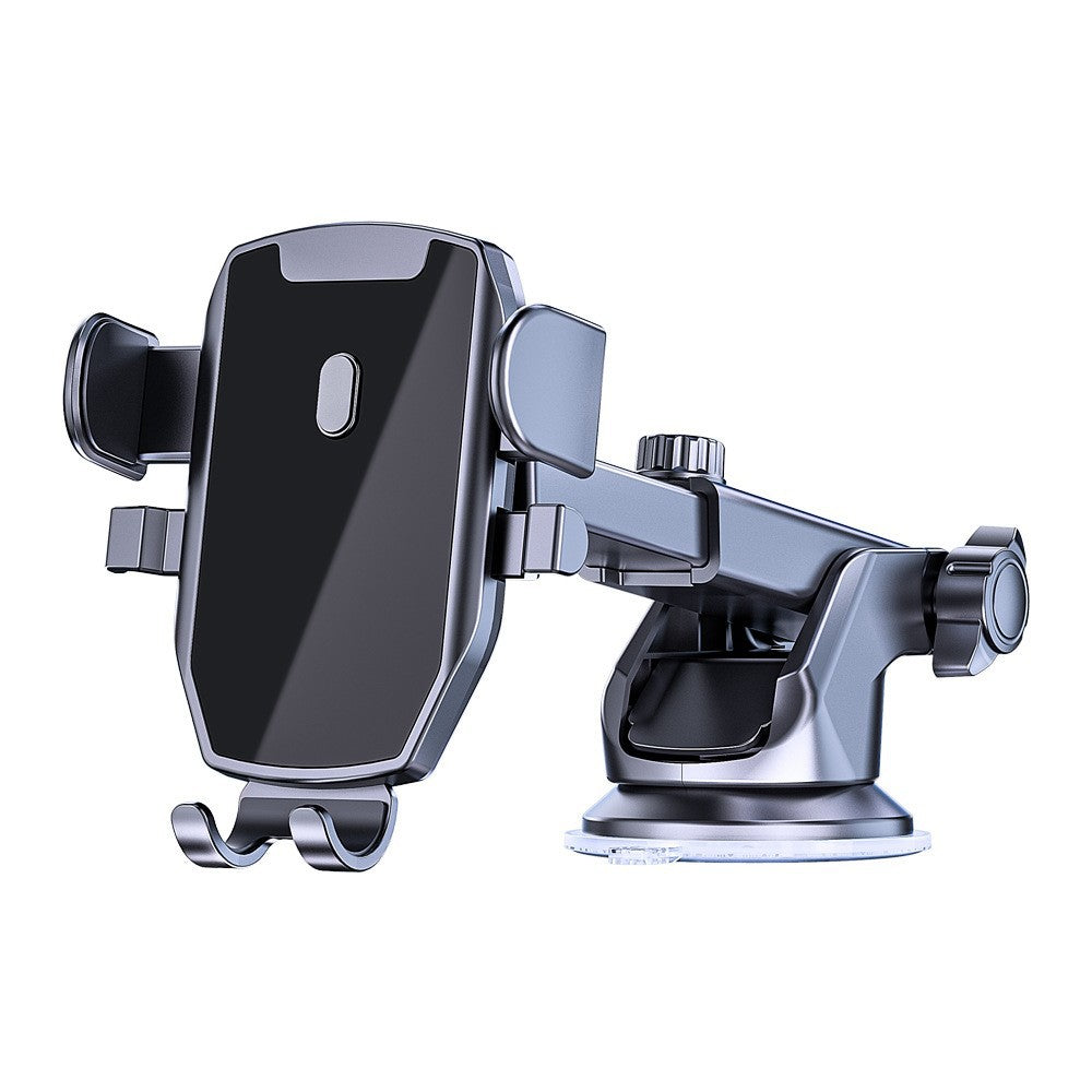 New High-end Car Mobile Phone Bracket Large Truck Suction Type Multi-function Instrument Panel Center Console Navigation Mobile Phone Holder