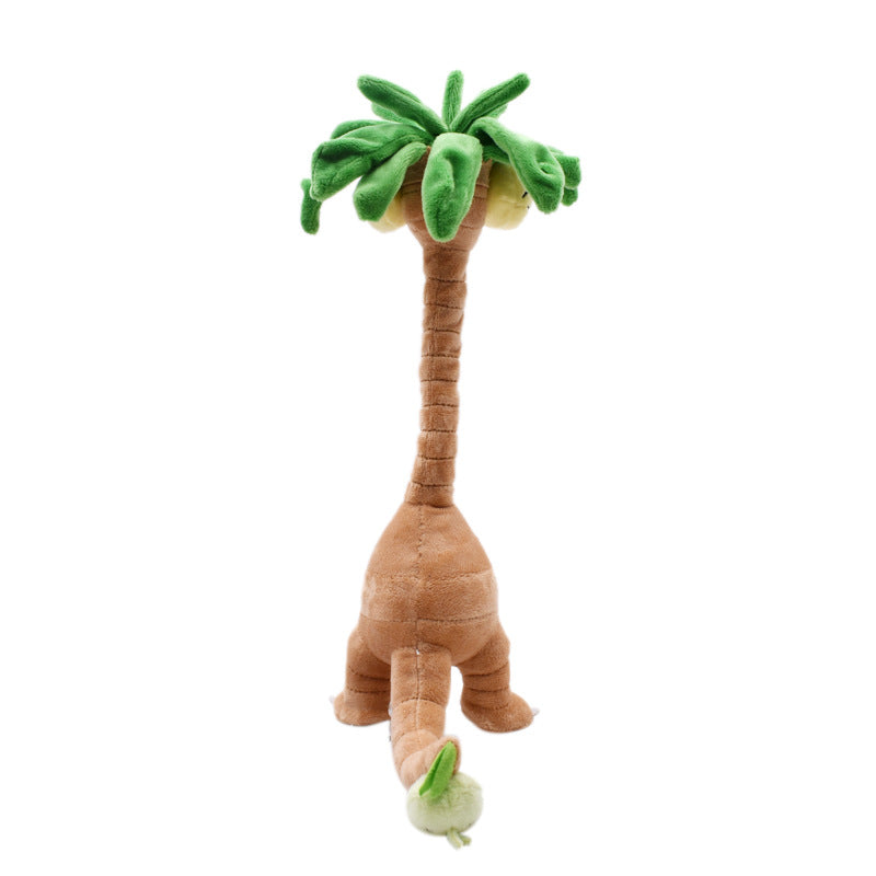 Elf Plush Doll 38CM Coconut Egg Tree Egg Egg Evolution Version Alola Coconut Egg Tree With Skeleton Doll