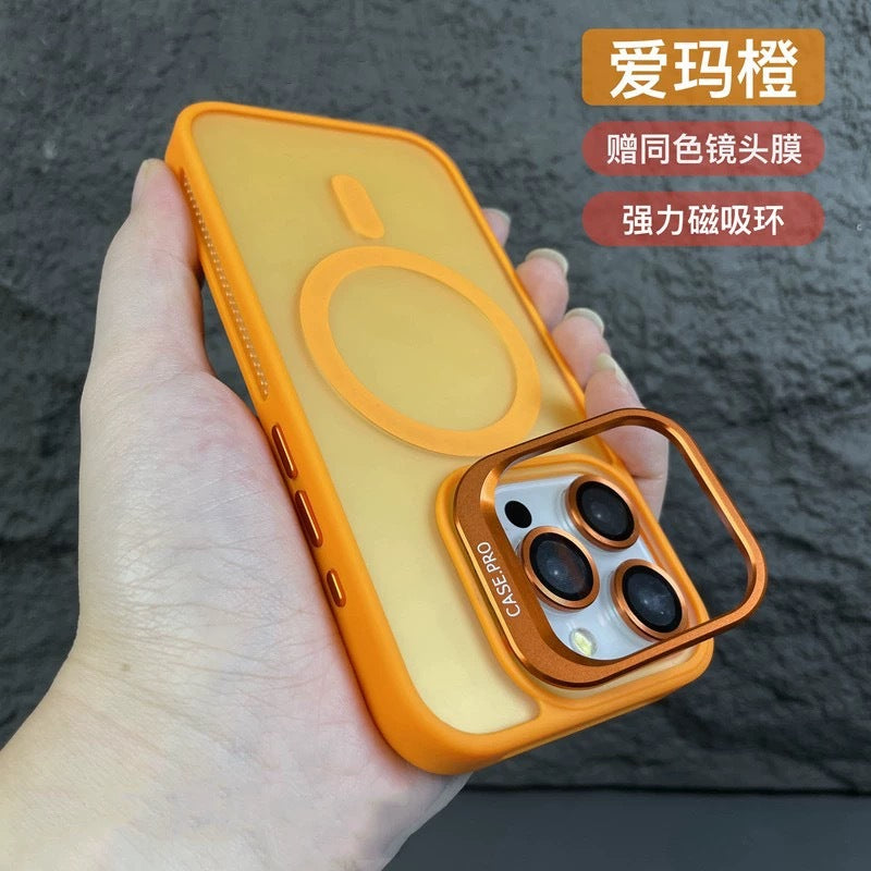 New Lens Cover Bracket For Apple 15promax Magnetic Phone Case IPhone14 With Lens Film Heat Dissipation