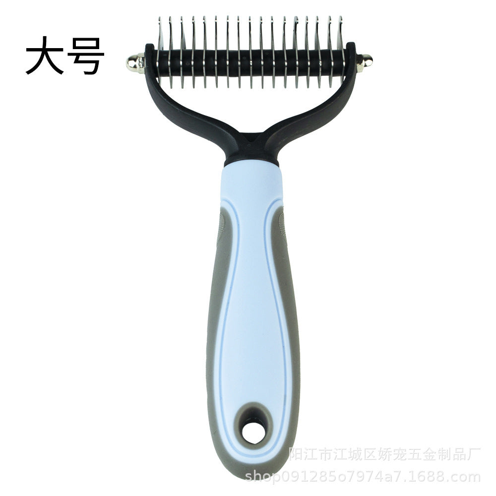 Spot Pet Comb Pet Knot Comb Pet Grooming Brush Pet Grooming Tool Wholesale