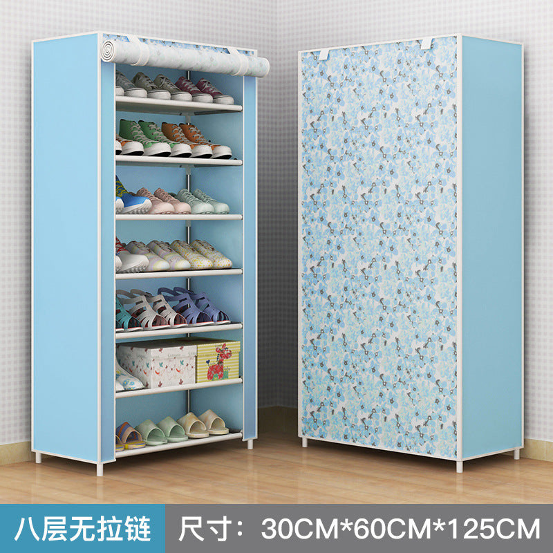 Shoe Rack Dustproof Storage Shoe Cabinet Multi-layer Small Shoe Rack Dormitory Hall Storage Rack Simple