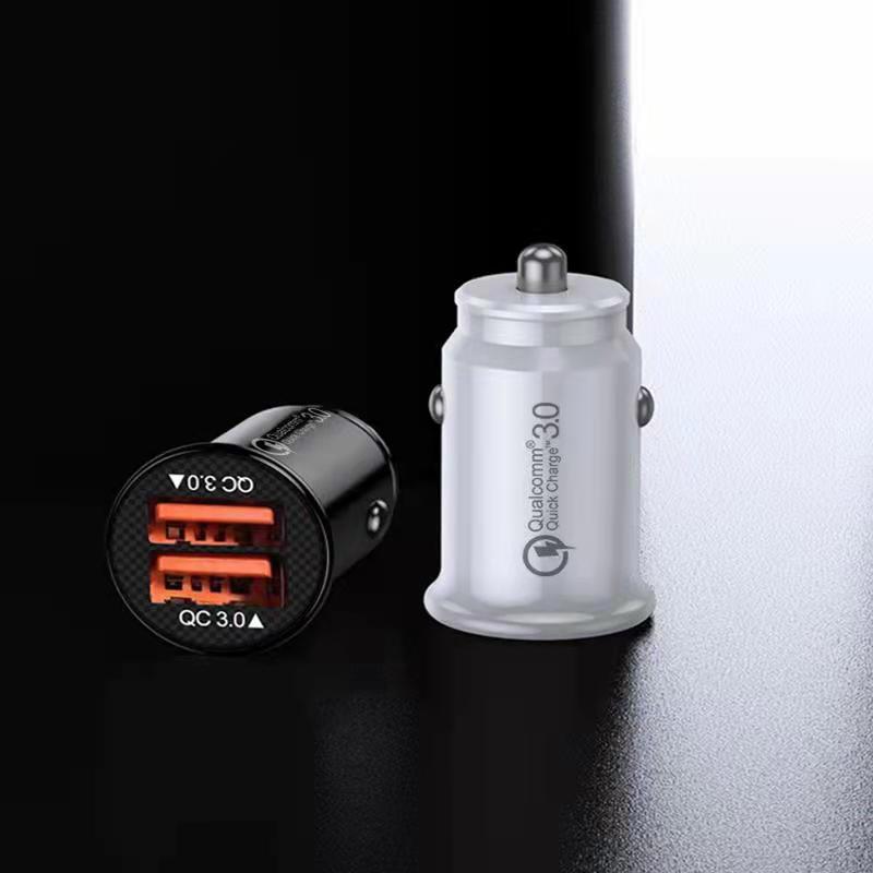 Car Charger New Mini Car Charger Dual USB Car Charger Mini 3.1A Car Phone Charger