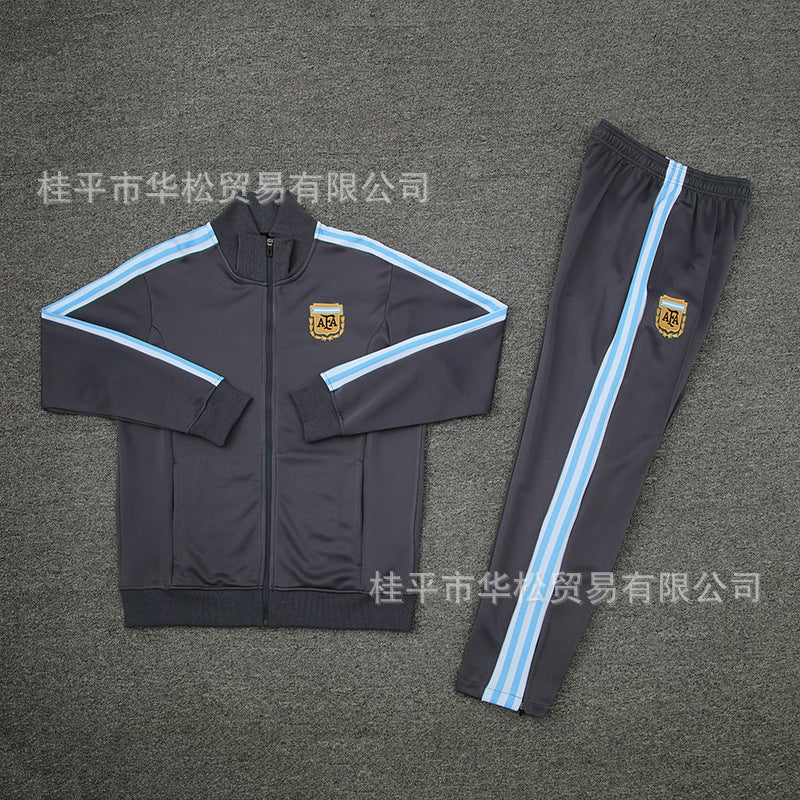 Coat French Royal Horse Spanish Portugal Argentina Arsenna Brazil German Football Long-sleeved Training Clothes