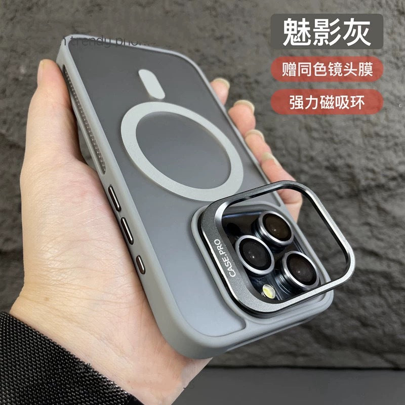 New Lens Cover Bracket For Apple 15promax Magnetic Phone Case IPhone14 With Lens Film Heat Dissipation