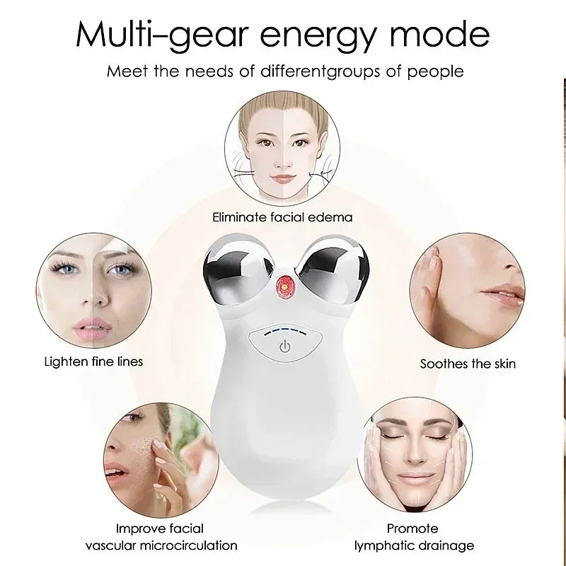 New microcurrent Massager face lift skin care tool Skin Tightening lifting facial wrinkle remover toning Beauty Massage Facial